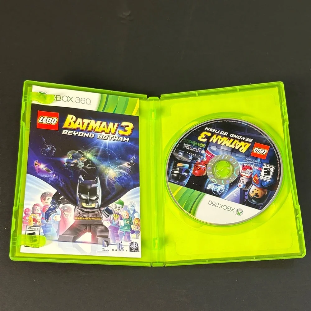 LEGO Batman 3 Beyond Gotham Microsoft Xbox 360 Complete with Manual NTSC